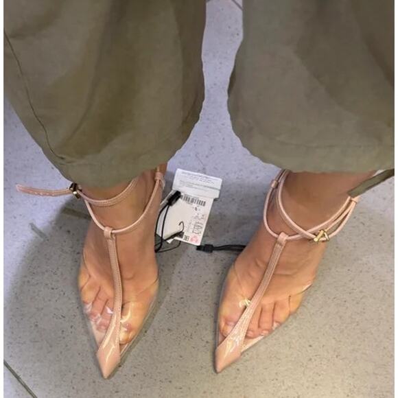 ZARA Pointed Toe Slingbacks NWT - Picture 15 of 16